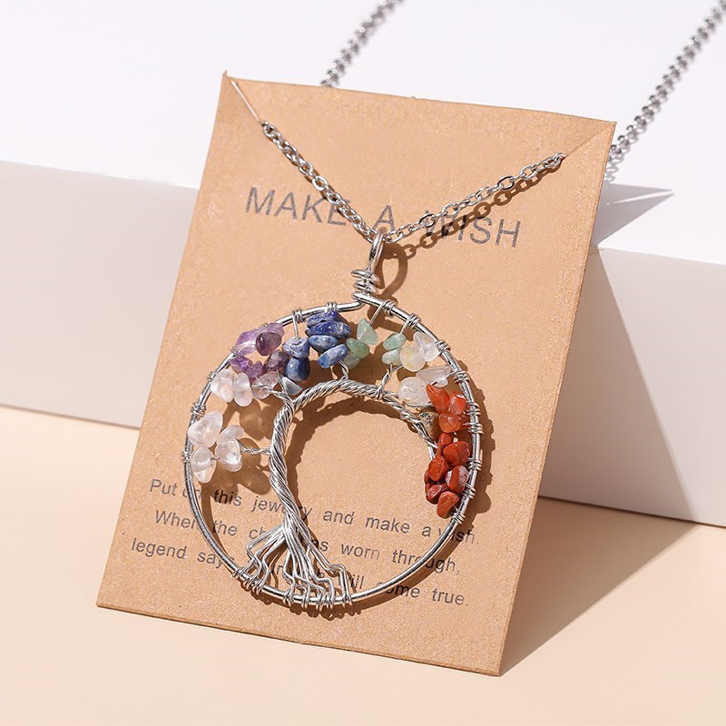 JD kristal alami chakra tujuh  - Bonsai Rock Garden ulasan dan harga