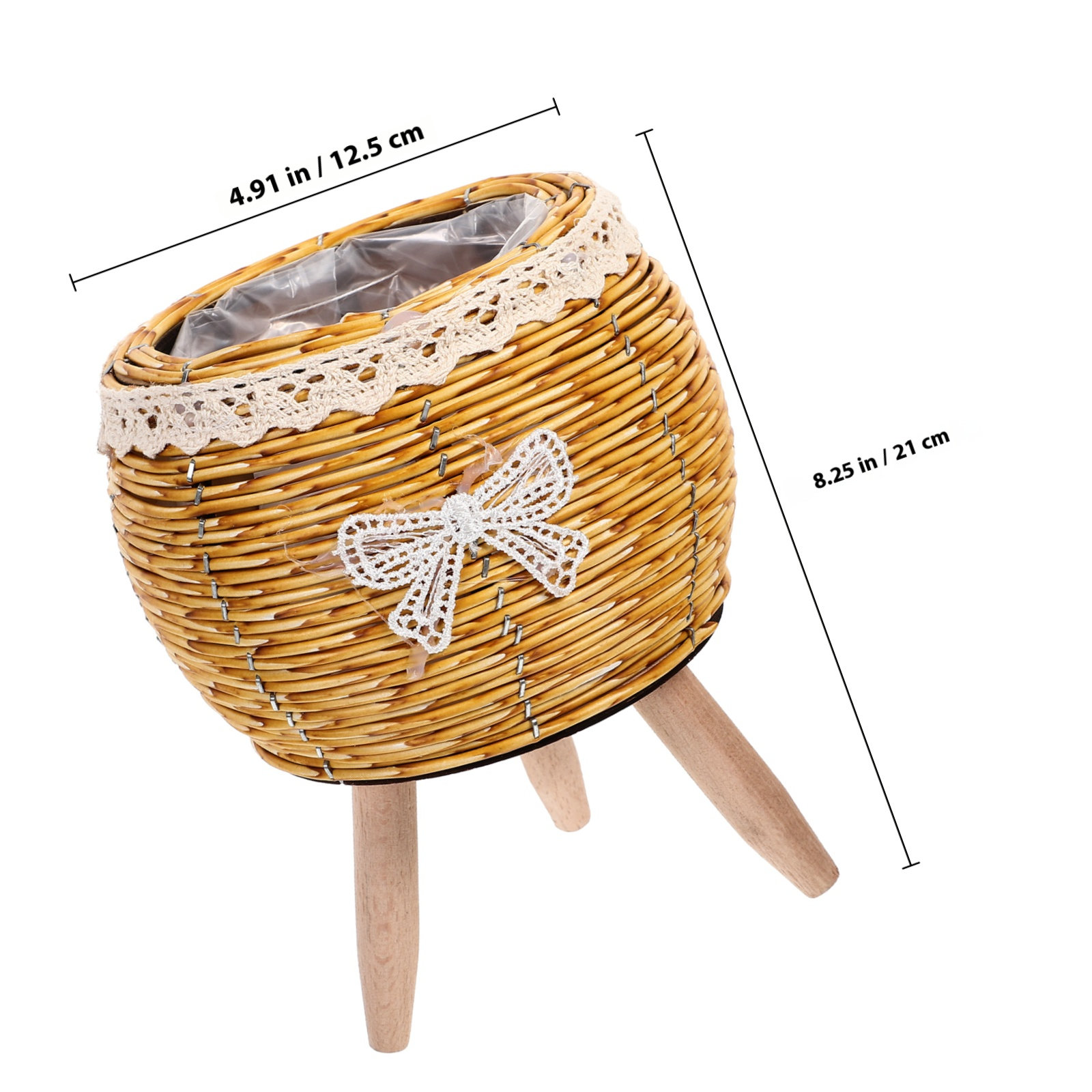 Rak Bunga dari Kayu dan Jerami - Bonsai Garden Stand ulasan dan harga