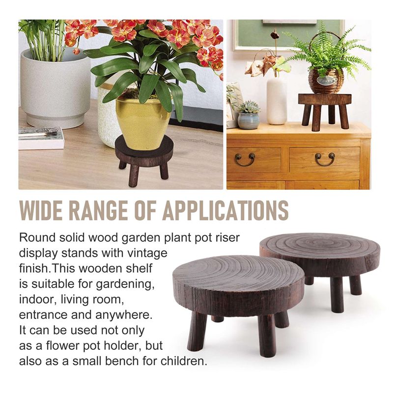 ABHU 2 Buah Rak Pajangan Bunga - Bonsai Garden Stand ulasan dan harga