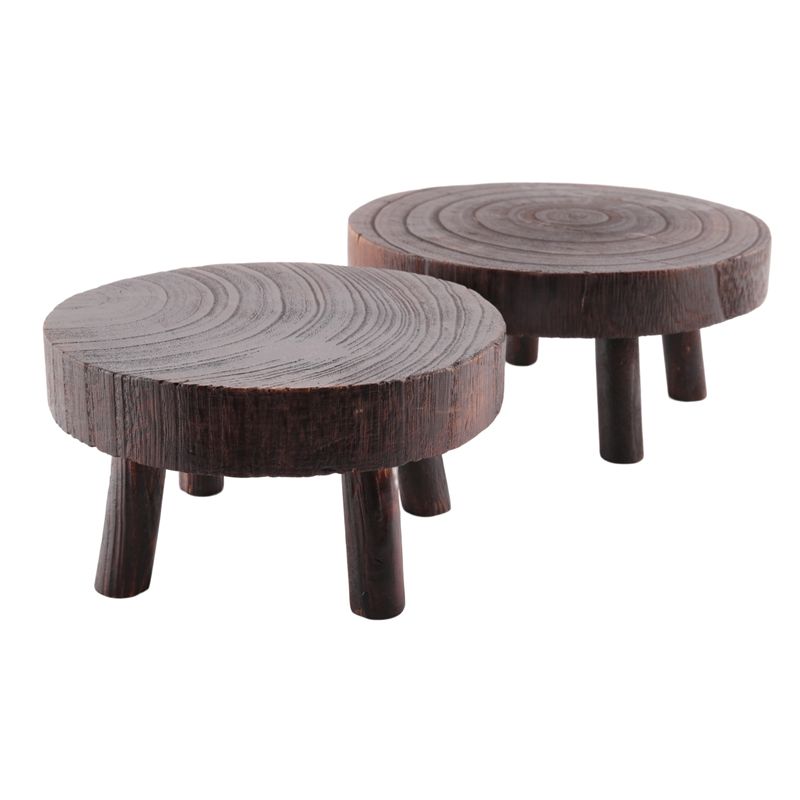 ABHU 2 Buah Rak Pajangan Bunga - Bonsai Garden Stand ulasan dan harga
