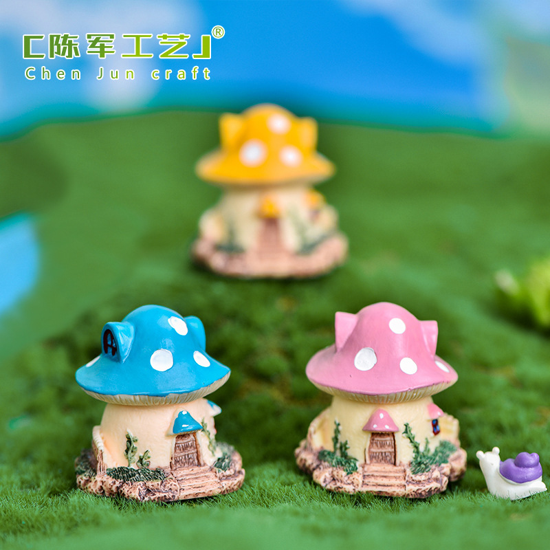 Dekorasi Rumah Jamur Taman War - Bonsai Garden World ulasan dan harga