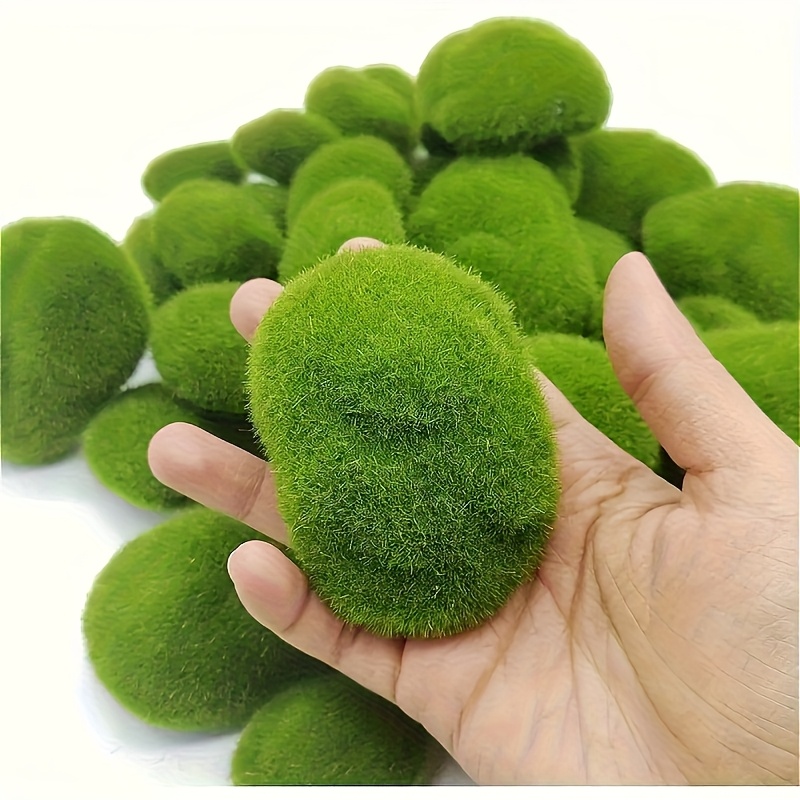 12 Buah Batu Lumut Buatan Hija - Bonsai Rock Garden ulasan dan harga