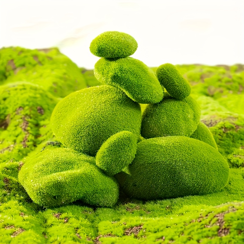 12 Buah Batu Lumut Buatan Hija - Bonsai Rock Garden ulasan dan harga
